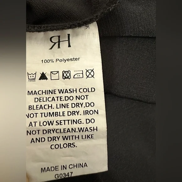 395 Rihoas |NWOT Women’s Black Button-Front Collared A-Line Mini Dress (Sz XS&S) - Picture 9 of 12